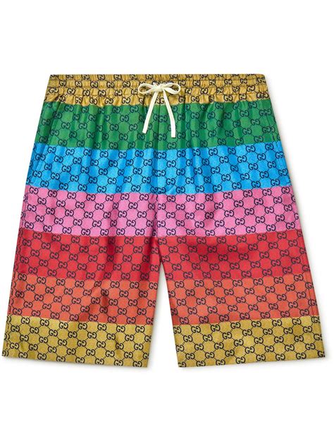 gucci technical jersey shorts replica|gucci swim shorts for men.